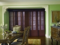 shades in dinning room