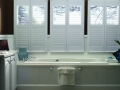 Shutters in bathroom