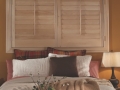 Shutters in bedroom